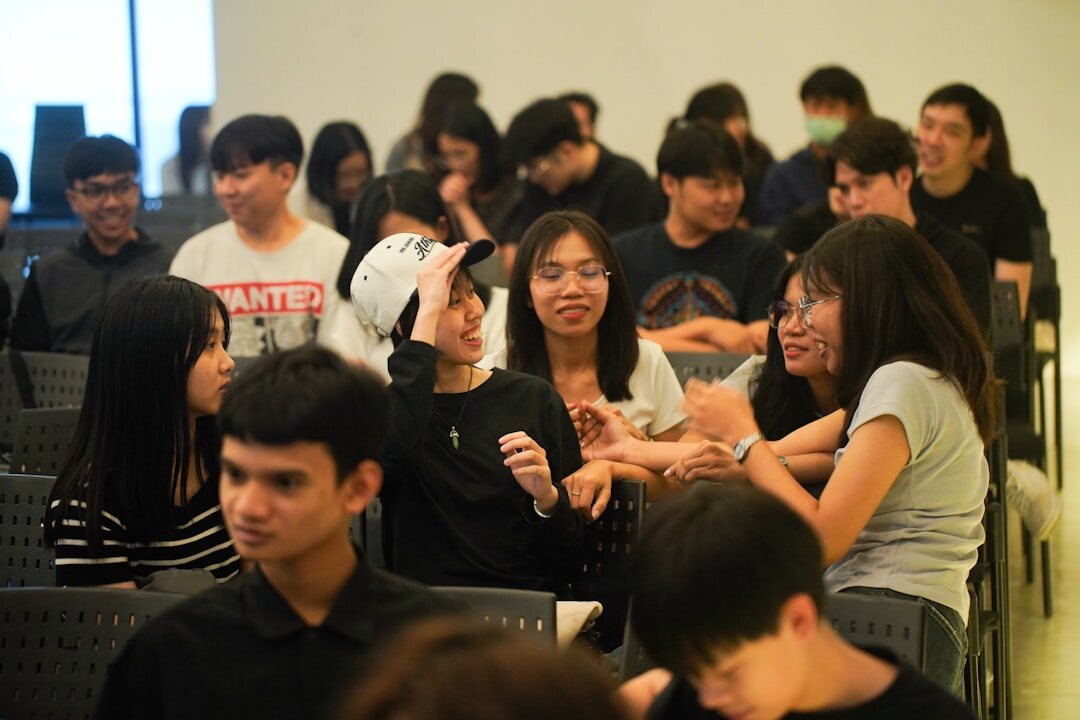 group discussion in workshop